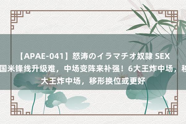 【APAE-041】怒涛のイラマチオ奴隷 SEXコレクション 国米锋线升级难，中场变阵来补强！6大王炸中场，移形换位或更好