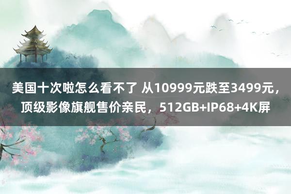 美国十次啦怎么看不了 从10999元跌至3499元，顶级影像旗舰售价亲民，512GB+IP68+4K屏