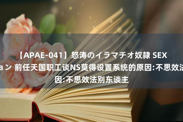 【APAE-041】怒涛のイラマチオ奴隷 SEXコレクション 前任天国职工谈NS莫得设置系统的原因:不思效法别东谈主