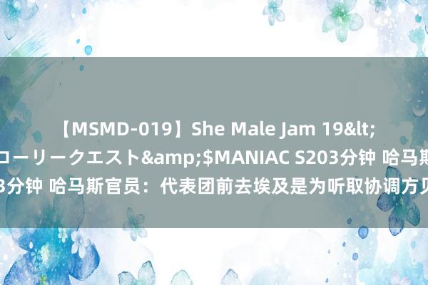 【MSMD-019】She Male Jam 19</a>2008-08-04グローリークエスト&$MANIAC S203分钟 哈马斯官员：代表团前去埃及是为听取协调方见地，并无新