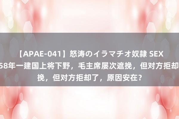 【APAE-041】怒涛のイラマチオ奴隷 SEXコレクション 58年一建国上将下野，毛主席屡次遮挽，但对方拒却了，原因安在？